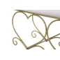 ŁAWKA HEART ROSA 105x37,5x51,5 cm